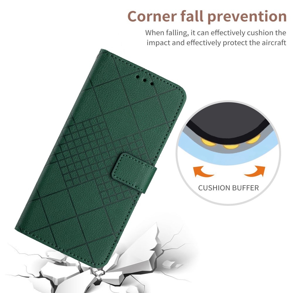 Folio knížkové pouzdro na Xiaomi Redmi A5 (173.45x79.35x8.45mm) - zelené