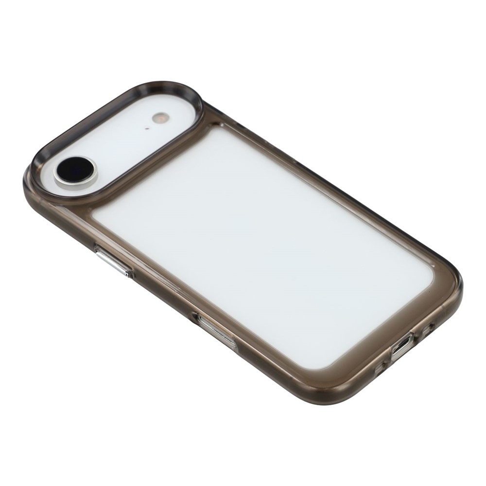 Gelový obal s pevnými zády na iPhone 17 Air - černý