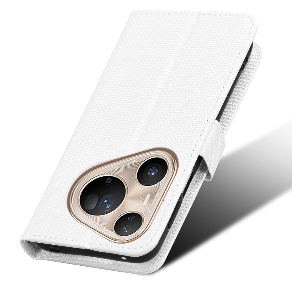 Diamond knížkové pouzdro na Huawei Pura 80 Pro - bílé