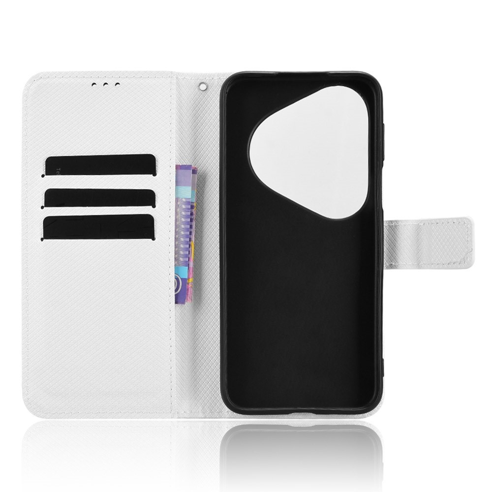 Diamond knížkové pouzdro na Huawei Pura 80 Pro - bílé