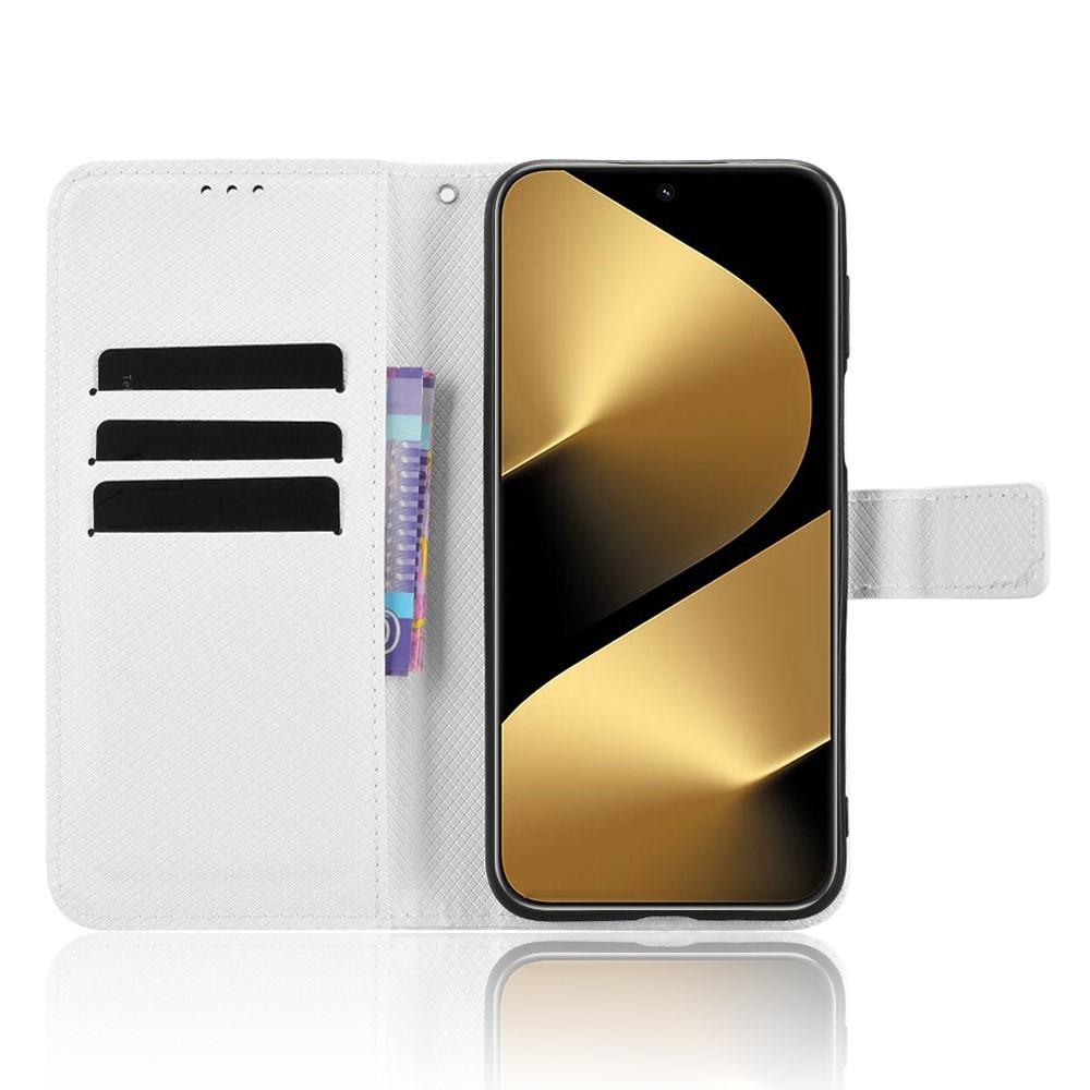 Diamond knížkové pouzdro na Huawei Pura 80 Pro - bílé