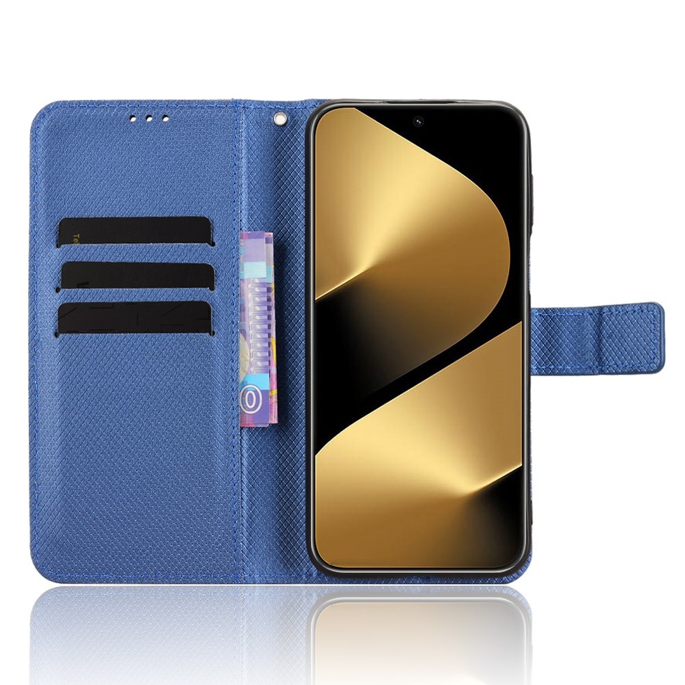 Diamond knížkové pouzdro na Huawei Pura 80 Pro - modré