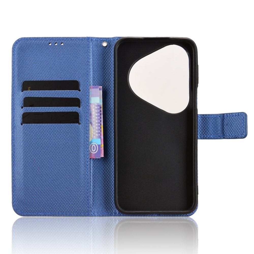 Diamond knížkové pouzdro na Huawei Pura 80 Pro - modré