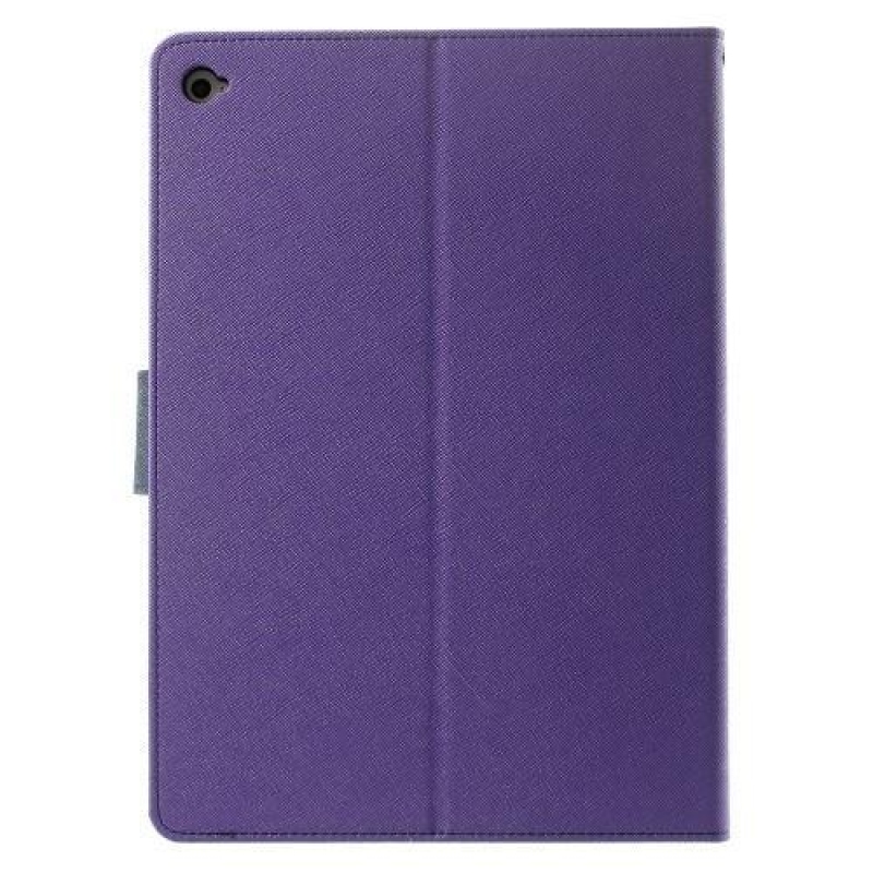 Diary PU kožené pouzdro na iPad Air 2 - fialové