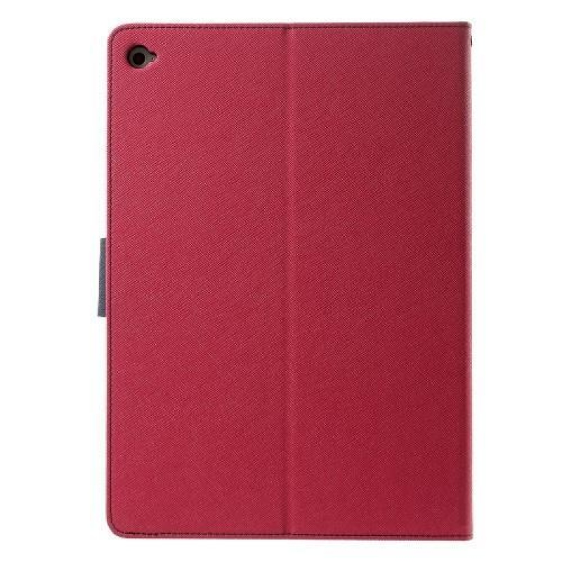 Diary PU kožené pouzdro na iPad Air 2 - rose