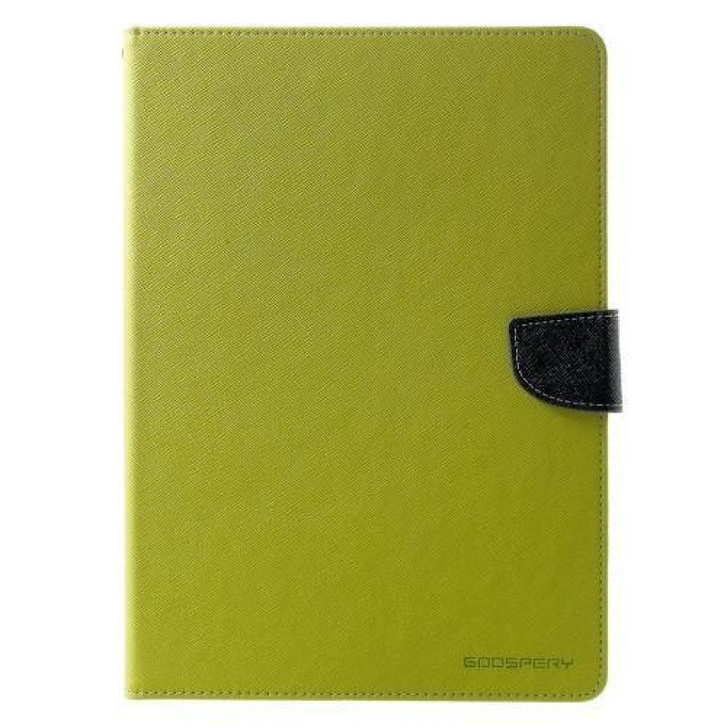 Diary PU kožené pouzdro na iPad Air 2 - zelené