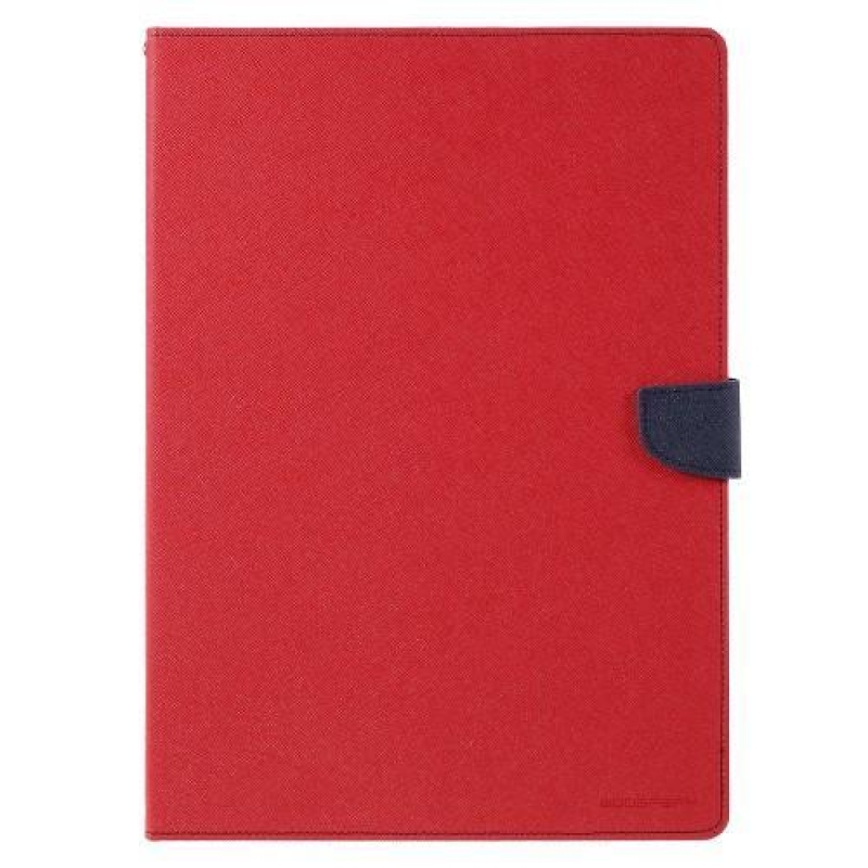 Diary PU kožené pouzdro na iPad Pro 12.9 - červené