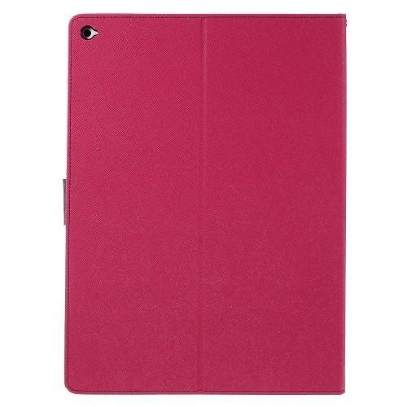 Diary PU kožené pouzdro na iPad Pro 12.9 - rose