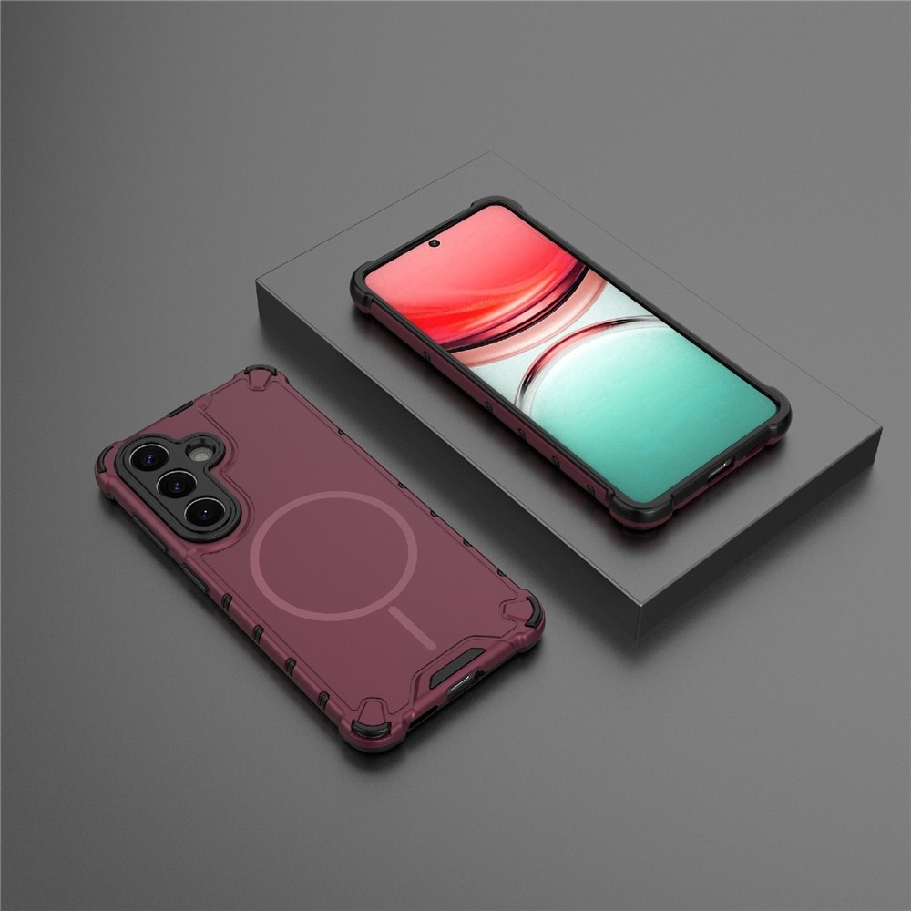 Dissi odolný kryt s podporou MagSafe na Samsung Galaxy S26/S26 Pro - fialový