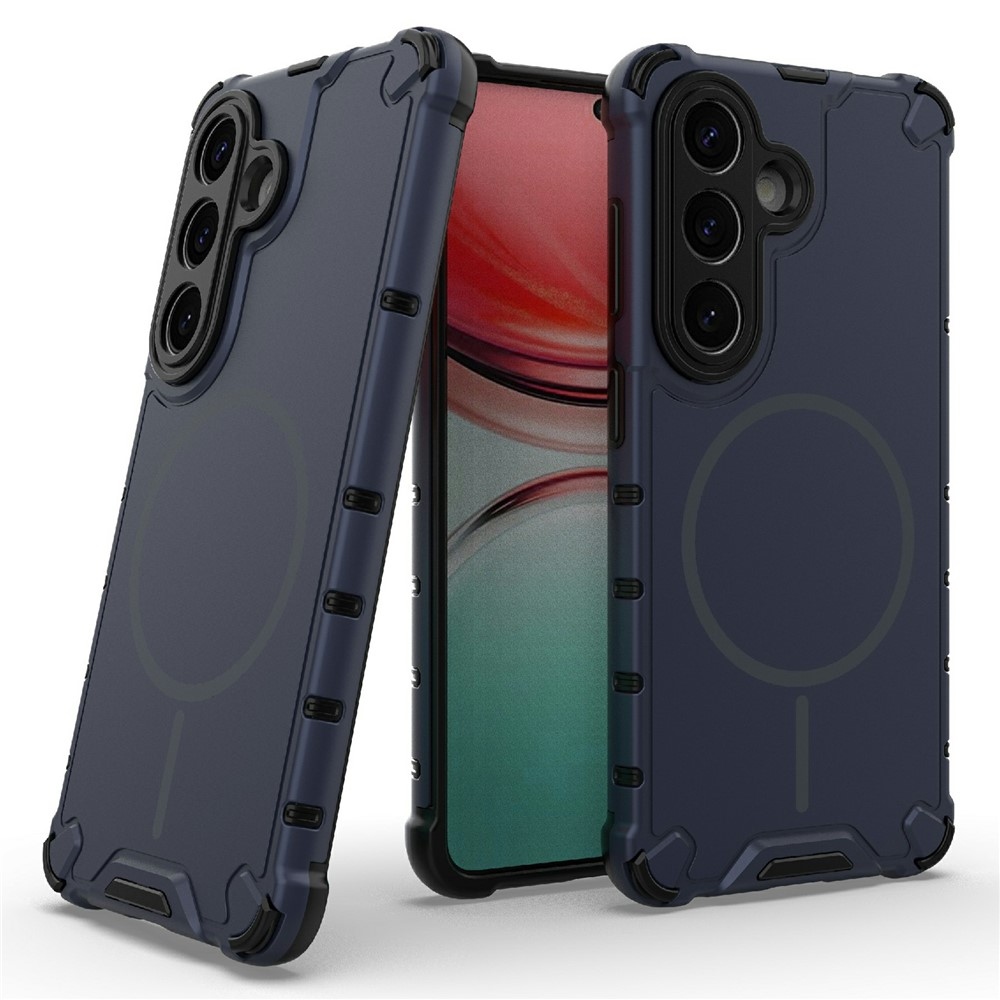 Dissi odolný kryt s podporou MagSafe na Samsung Galaxy S26/S26 Pro - tmavěmodrý