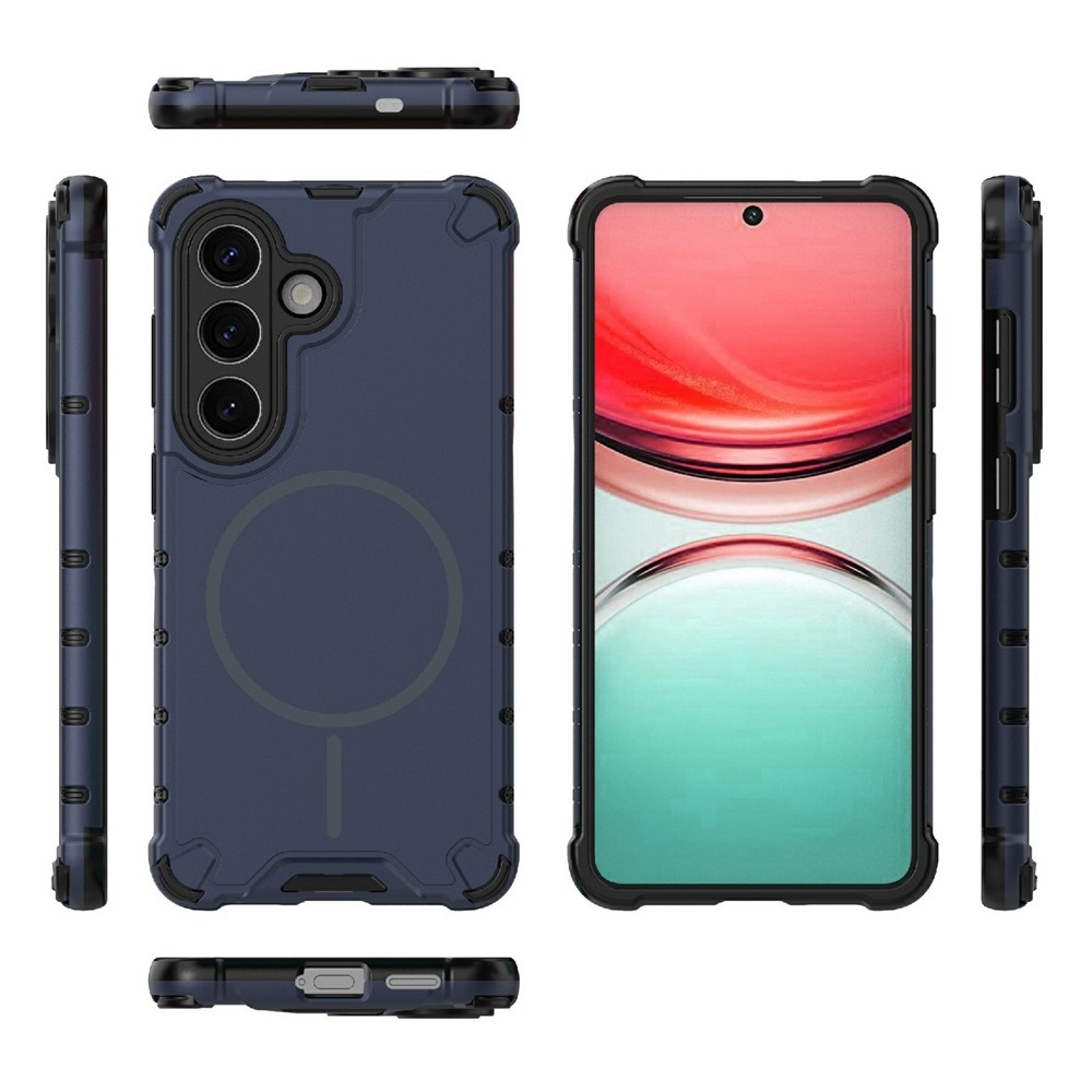 Dissi odolný kryt s podporou MagSafe na Samsung Galaxy S26/S26 Pro - tmavěmodrý