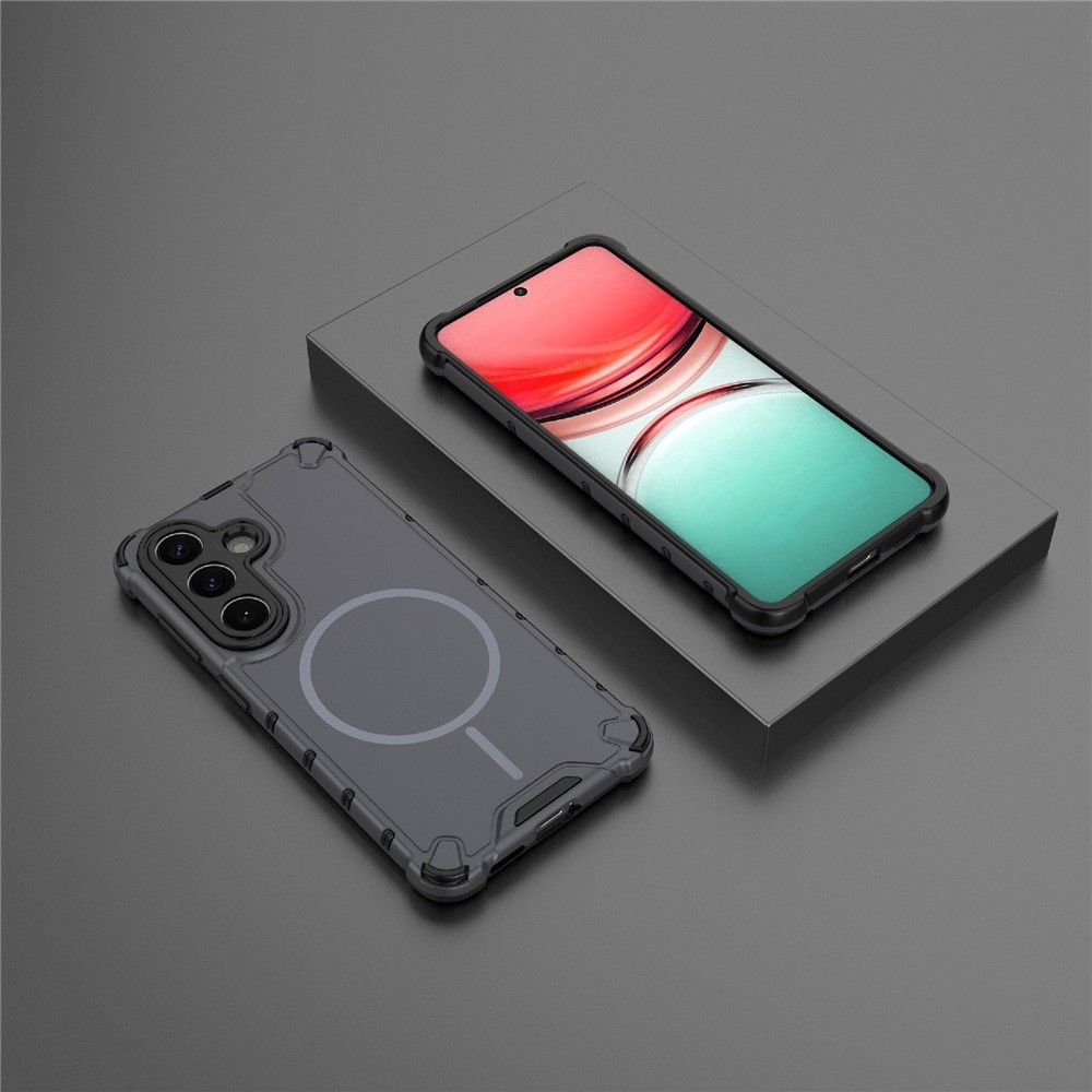 Dissi odolný kryt s podporou MagSafe na Samsung Galaxy S26/S26 Pro - tmavěšedý