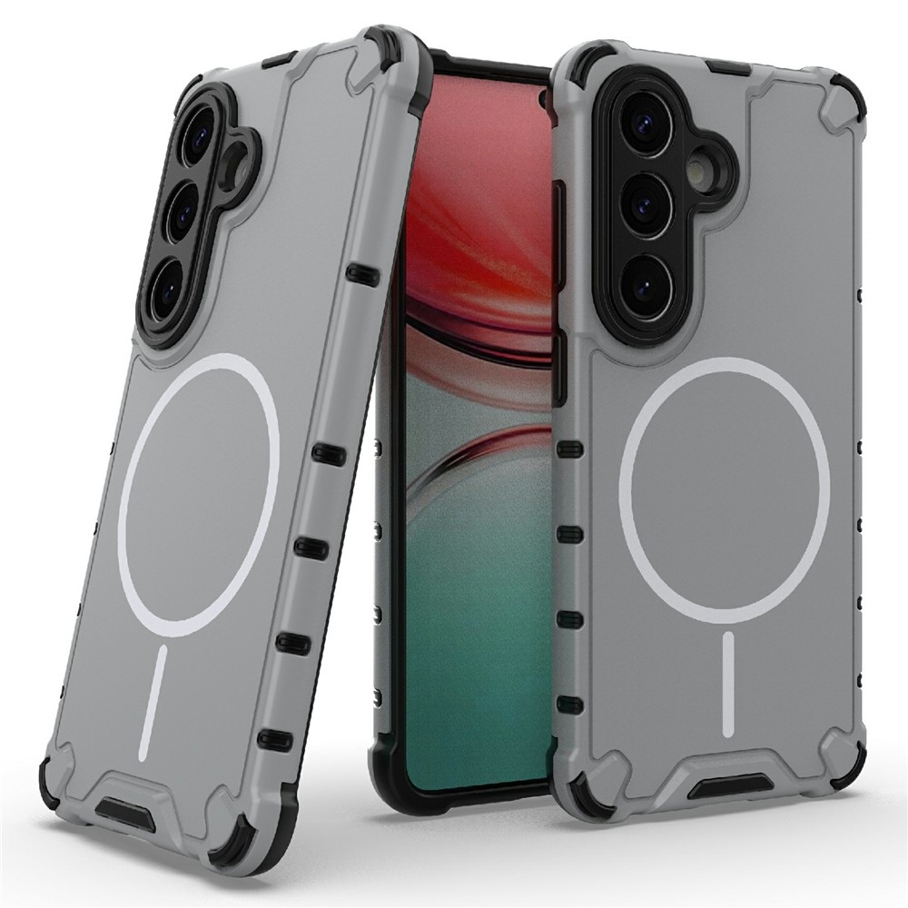 Dissi odolný kryt s podporou MagSafe na Samsung Galaxy S26+ - světlešedý