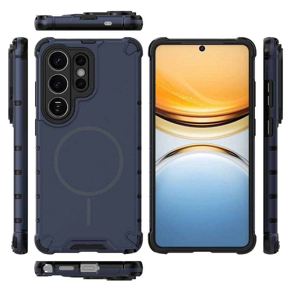 Dissi odolný kryt s podporou MagSafe na Samsung Galaxy S26 Ultra - tmavěmodrý