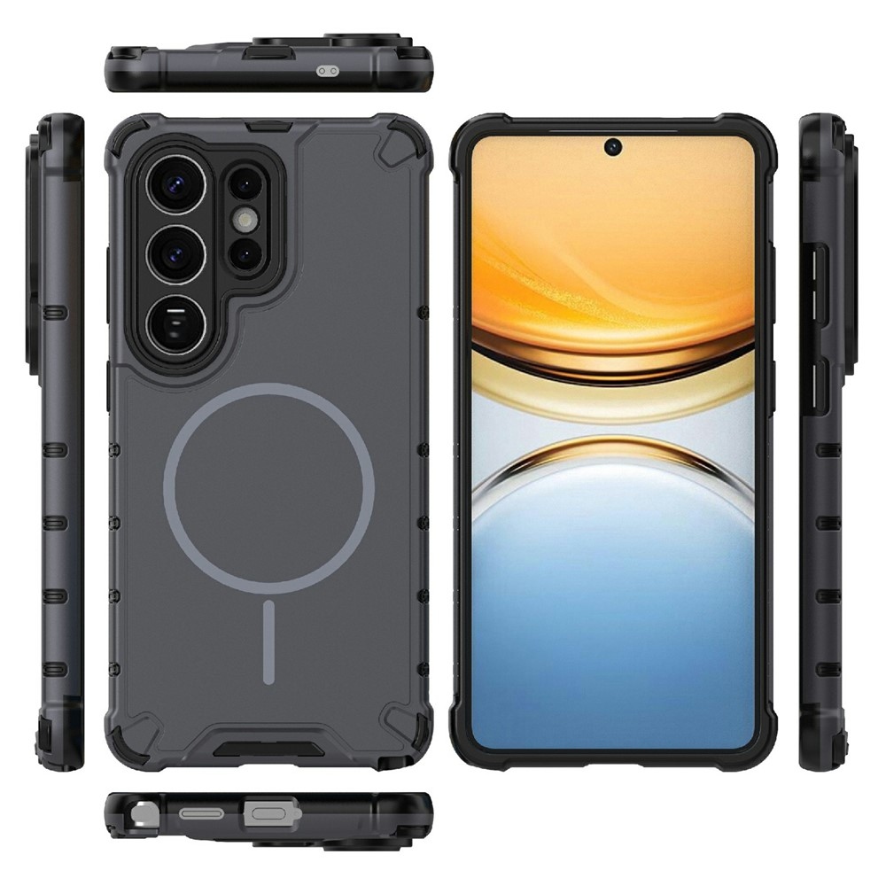 Dissi odolný kryt s podporou MagSafe na Samsung Galaxy S26 Ultra - tmavěšedý