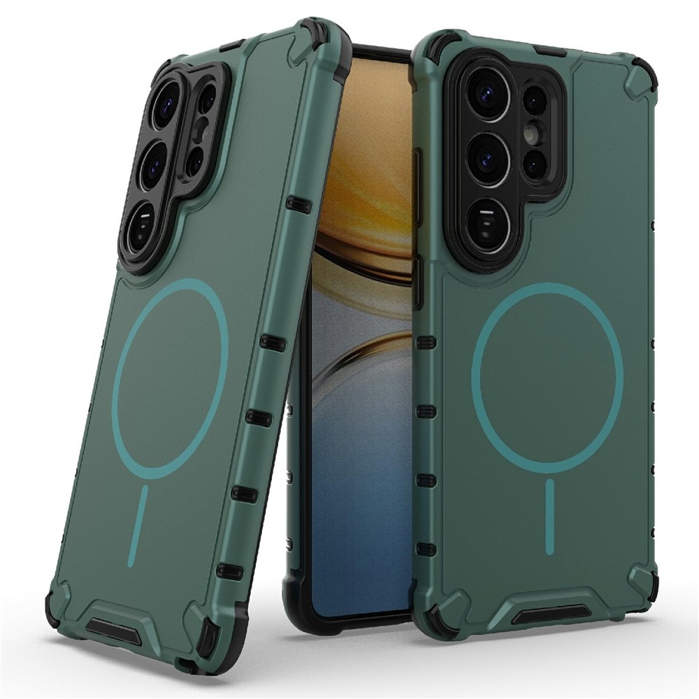 Dissi odolný kryt s podporou MagSafe na Samsung Galaxy S26 Ultra - zelený