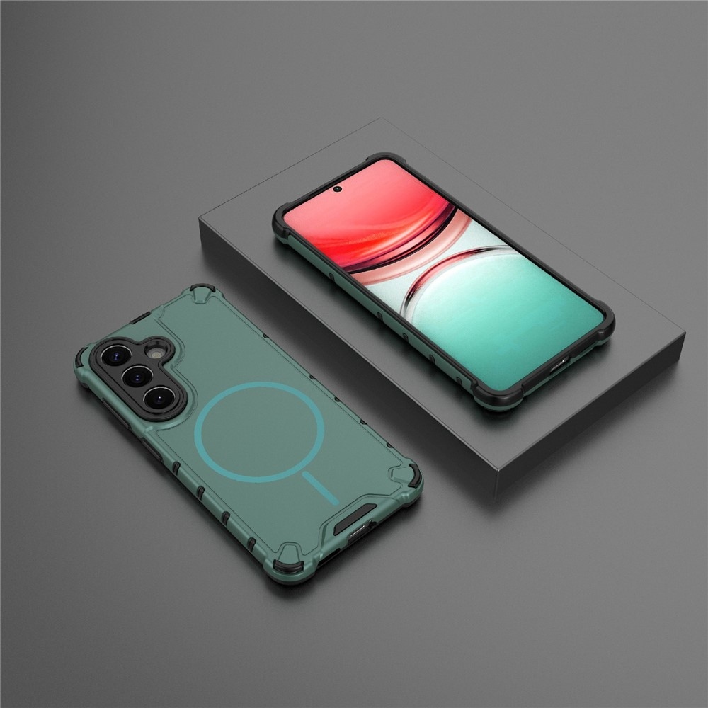 Dissi odolný kryt s podporou MagSafe na Samsung Galaxy S26+ - zelený