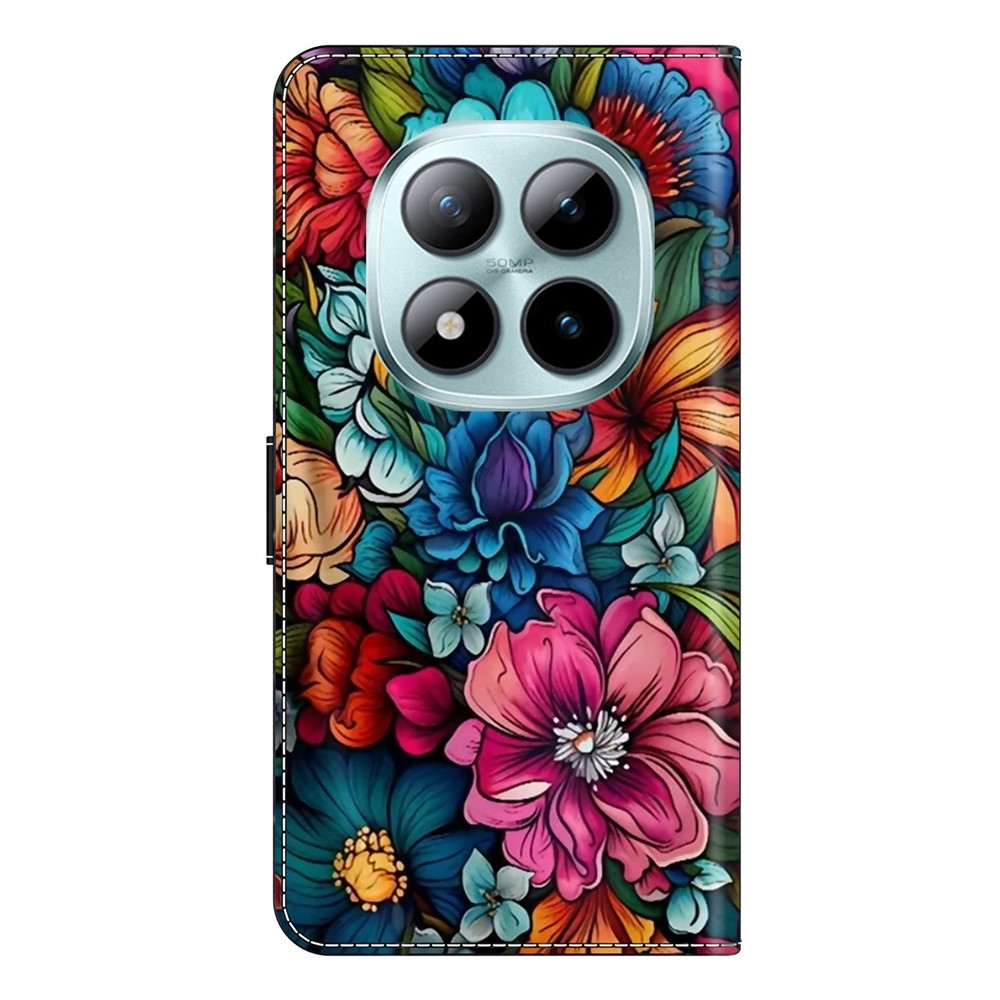 Distinct knížkové pouzdro na Xiaomi Poco M8 5G/Redmi Note 15 5G/Note 15 4G - barevné květy