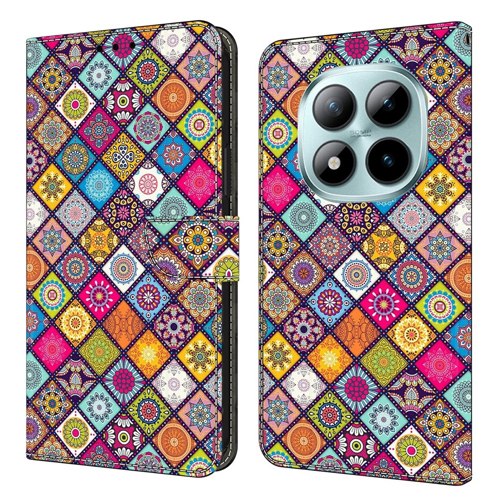 Distinct knížkové pouzdro na Xiaomi Poco M8 5G/Redmi Note 15 5G/Note 15 4G - barevný vzor