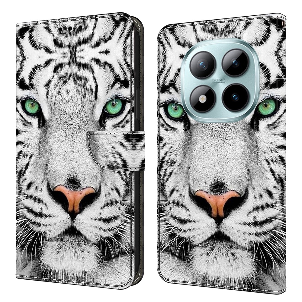 Distinct knížkové pouzdro na Xiaomi Poco M8 5G/Redmi Note 15 5G/Note 15 4G - bílý tygr