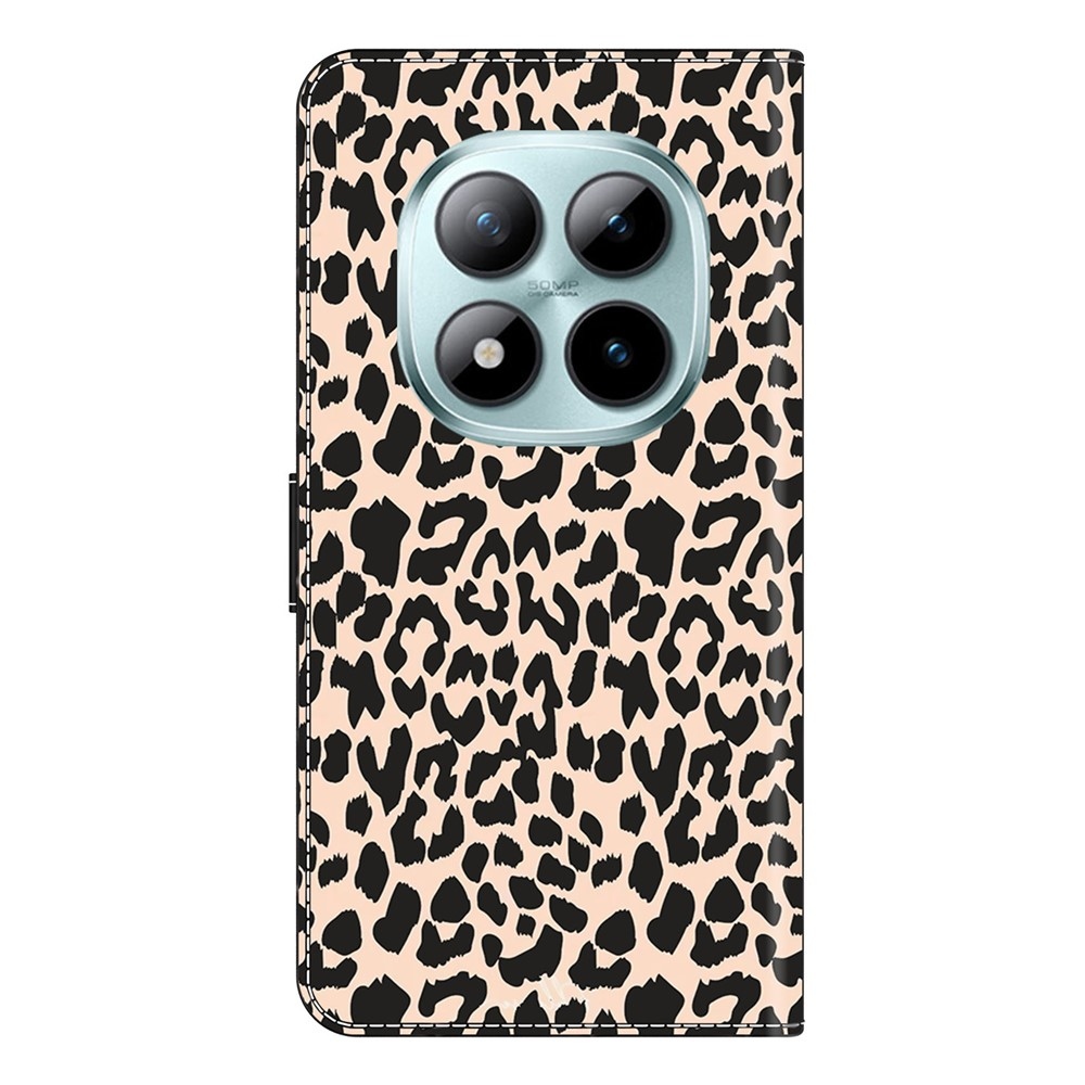 Distinct knížkové pouzdro na Xiaomi Poco M8 5G/Redmi Note 15 5G/Note 15 4G - leopardí vzor
