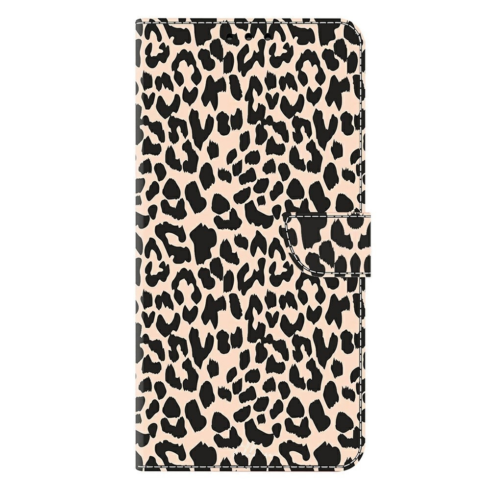 Distinct knížkové pouzdro na Xiaomi Poco M8 5G/Redmi Note 15 5G/Note 15 4G - leopardí vzor