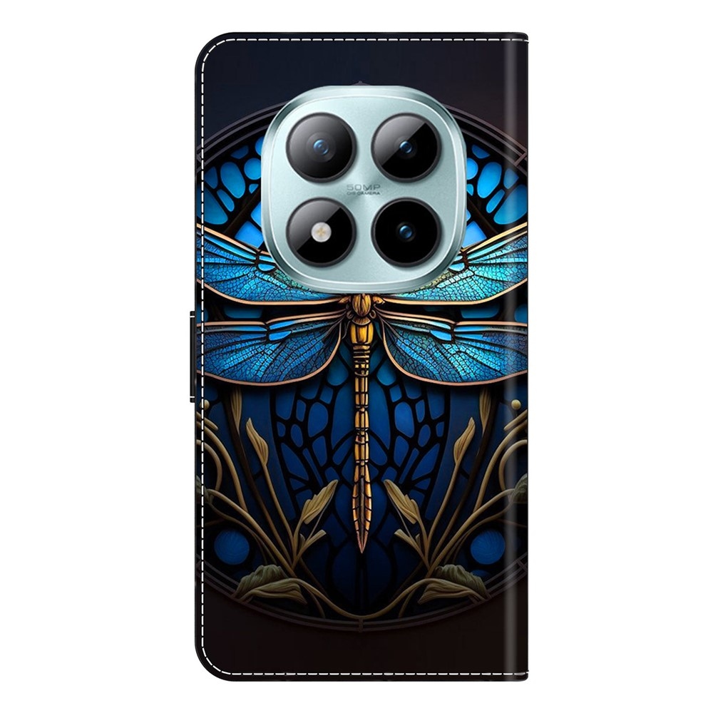 Distinct knížkové pouzdro na Xiaomi Poco M8 5G/Redmi Note 15 5G/Note 15 4G - modrá vážka