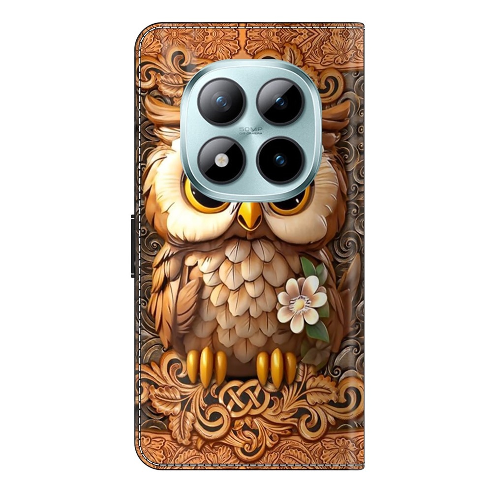 Distinct knížkové pouzdro na Xiaomi Poco M8 5G/Redmi Note 15 5G/Note 15 4G - sova