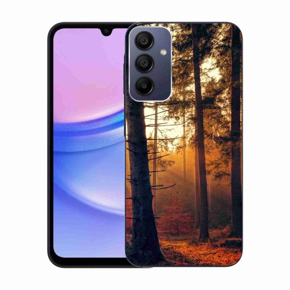 Gelový obal mmCase na Samsung Galaxy A15 4G/5G - les