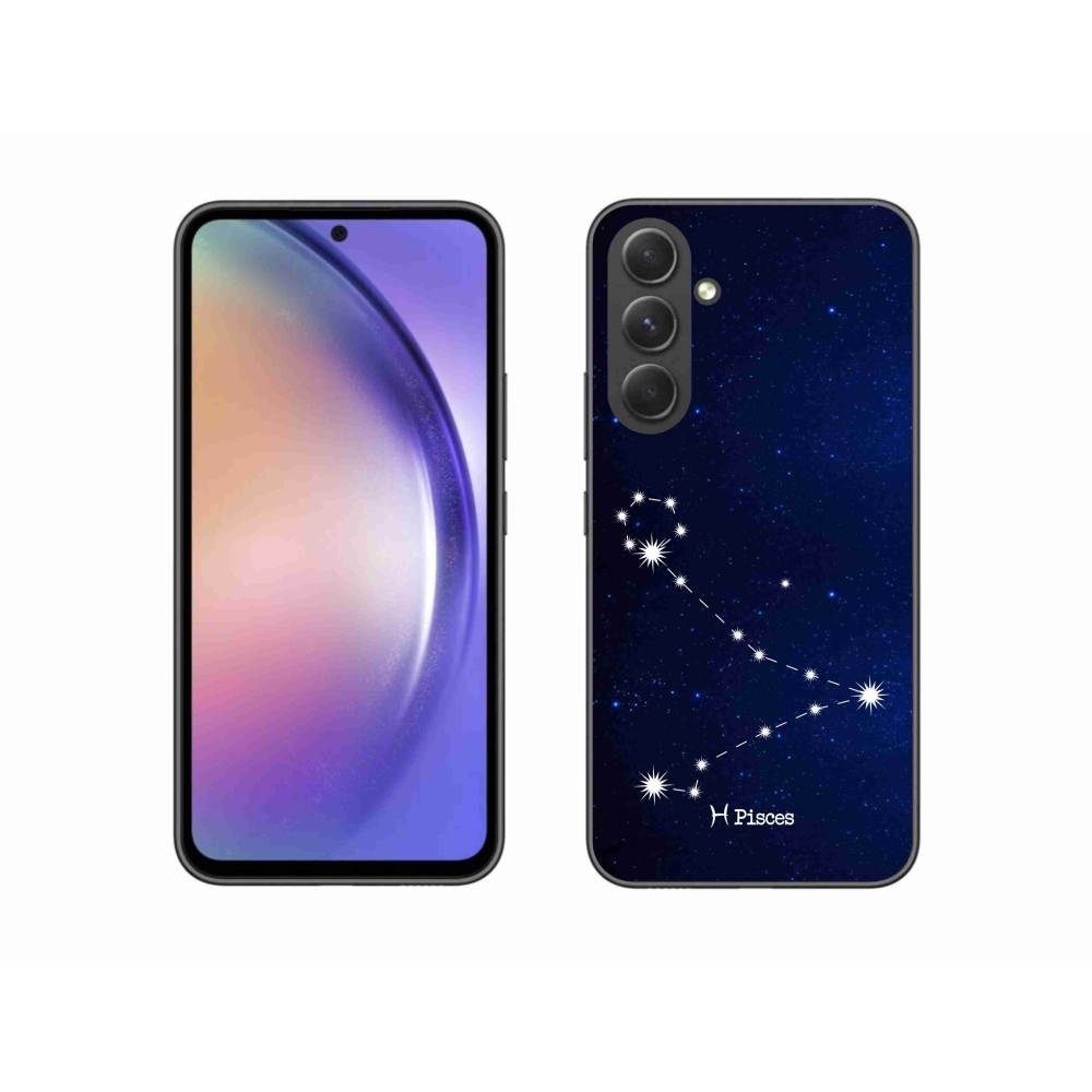 Gelový kryt mmCase na Samsung Galaxy A54 5G - souhvězdí Ryby
