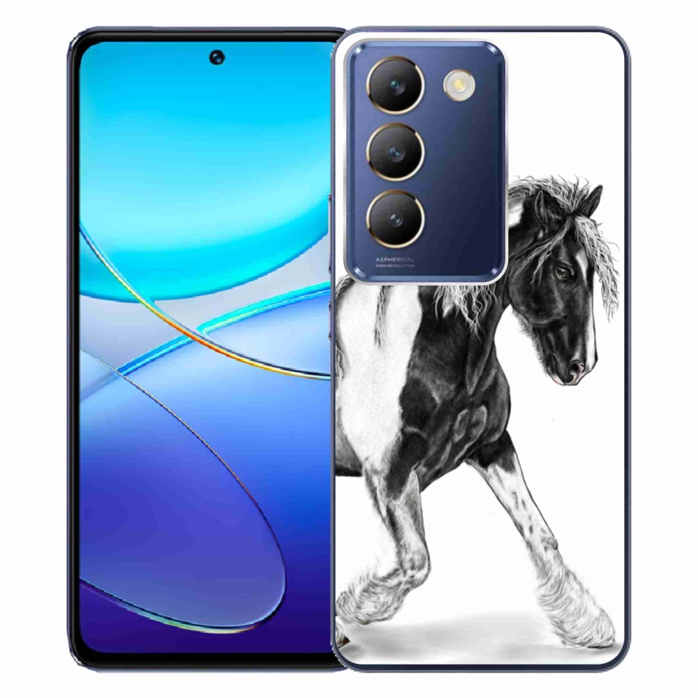 Gelový kryt mmCase na Vivo V40 SE 4G/5G - kůň