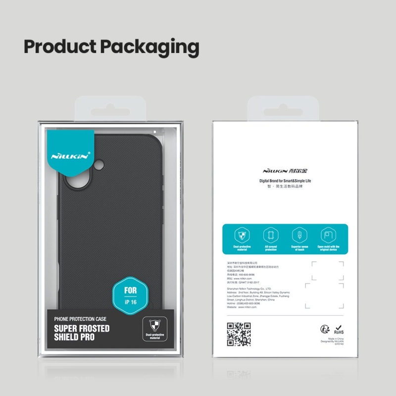 Nillkin Super Frosted PRO Zadní Kryt pro Apple iPhone 16 Dark Green
