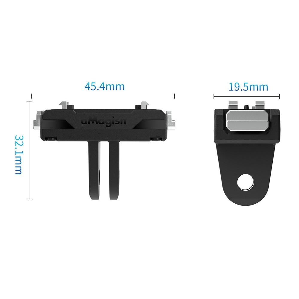 AMAGISN magnetický rychloupínací adaptér pro Insta360 X5, Ace Pro 2, Ace Pro a Ace
