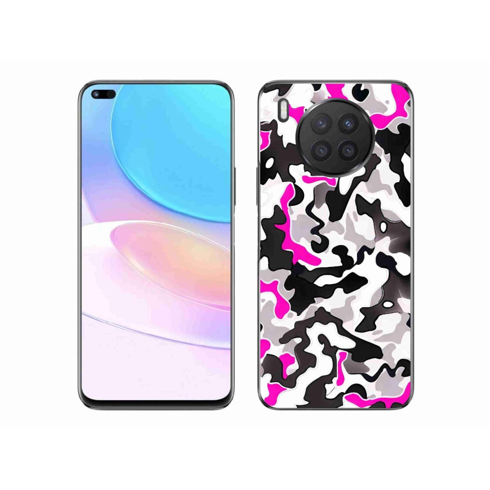 Gelový kryt mmCase na Huawei Nova 8i - maskáčový vzor 5