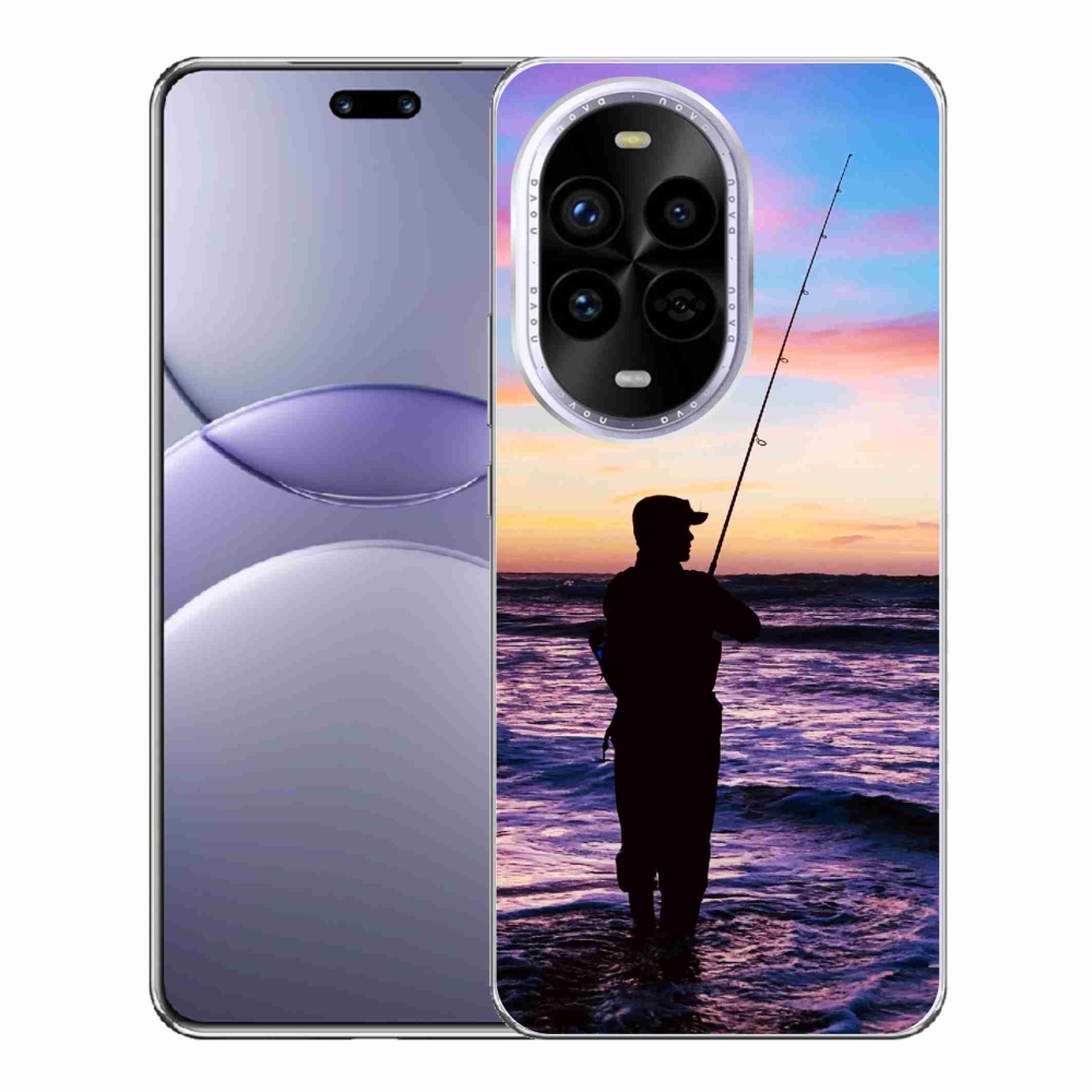 Gelový kryt mmCase na Huawei Nova 13 Pro 5G - rybaření 1