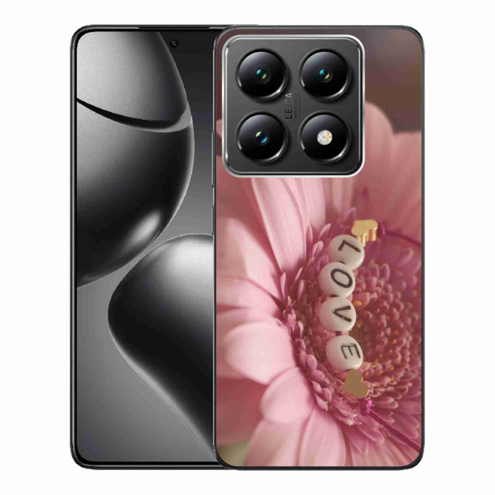 Gelový kryt mmCase na Xiaomi 14T Pro - přívěsek love