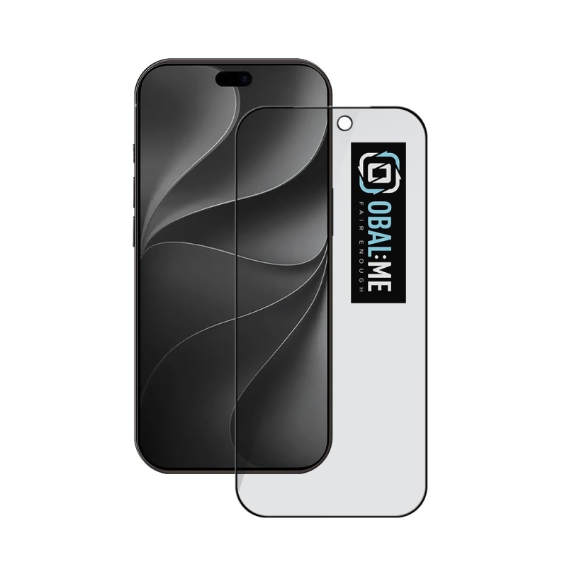 OBAL:ME Privacy 5D Tvrzené Sklo pro Apple iPhone 18 Pro Black