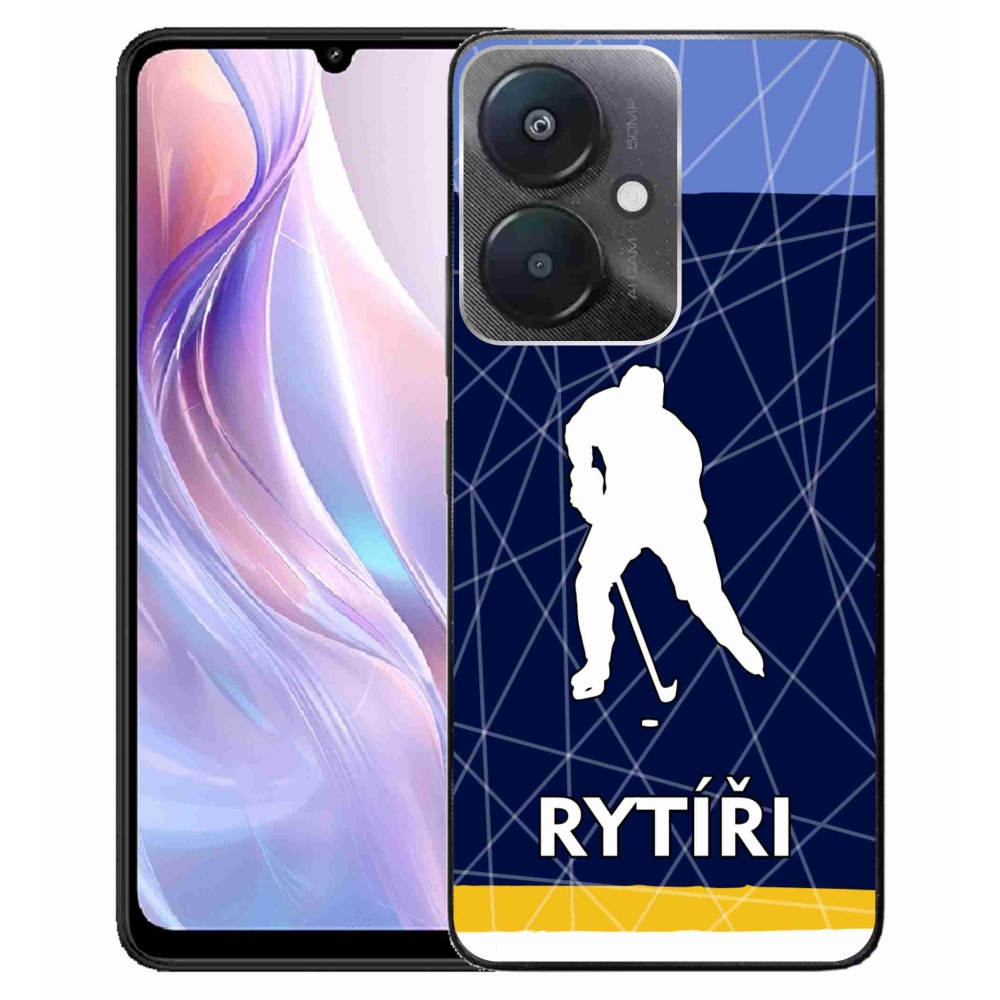 Gelový kryt mmCase na Xiaomi Redmi 13C 5G - Rytíři