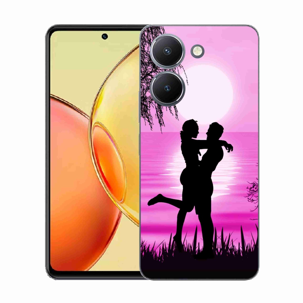 Gelový kryt mmCase na Vivo Y36 - západ slunce