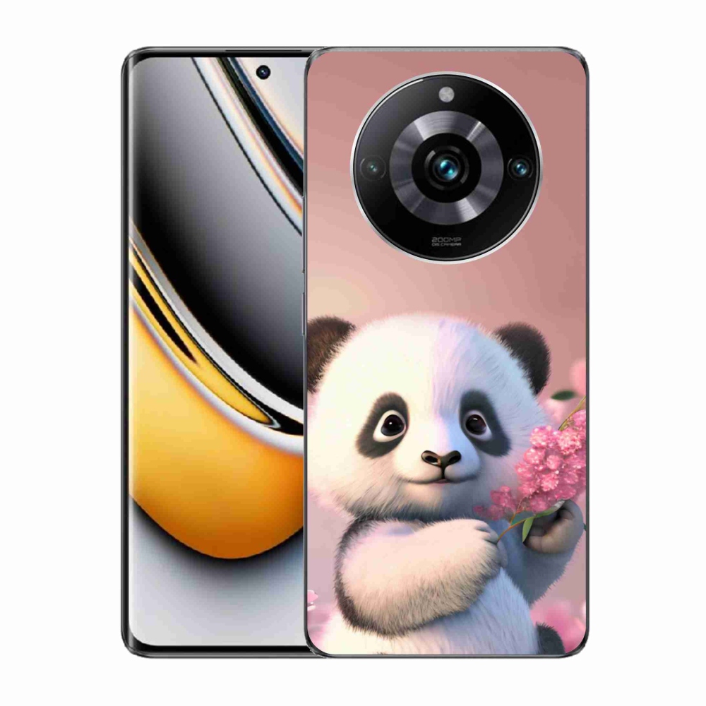 Gelový kryt mmCase na Realme 11 Pro/11 Pro+ - roztomilá panda