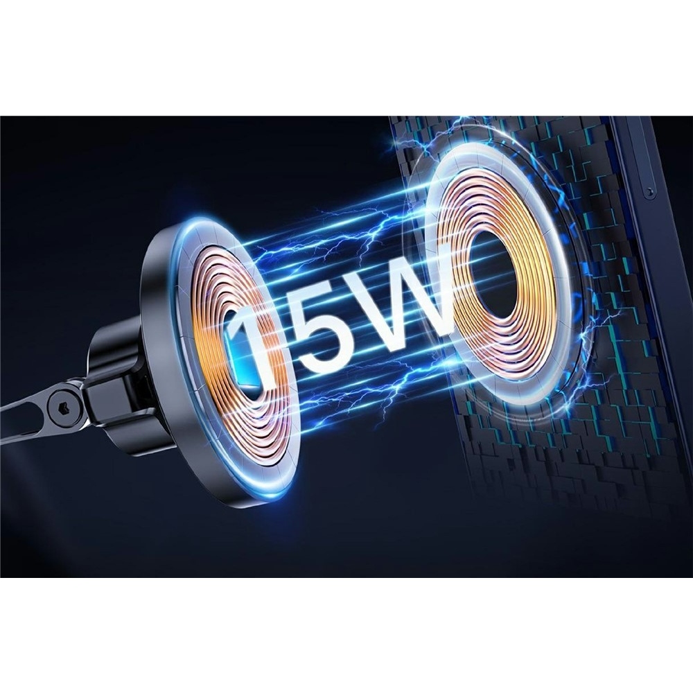AKD255 magnetický držák do auta s bezdrátovým nabíjením 15 W