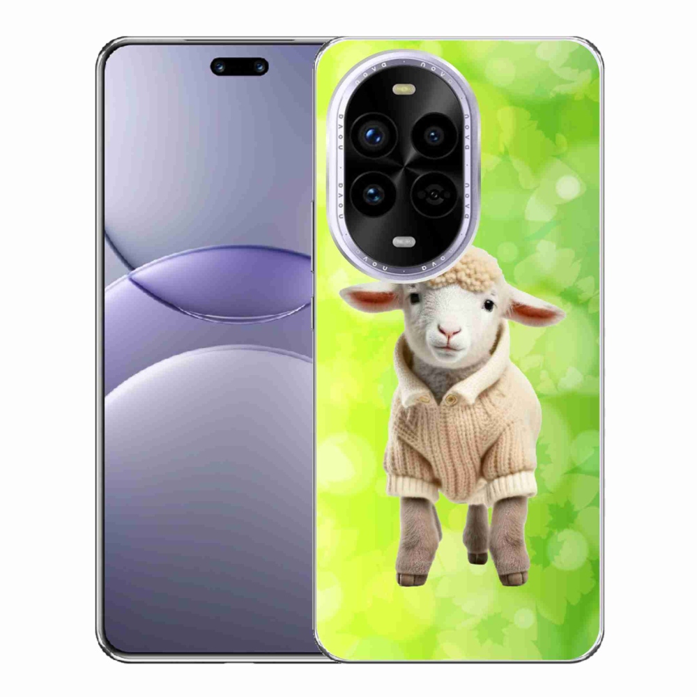 Gelový kryt mmCase na Huawei Nova 13 Pro 5G - jehně ve svetru