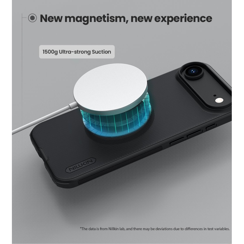 Nillkin Super Frosted PRO Magnetic Zadní Kryt pro Apple iPhone Air Black