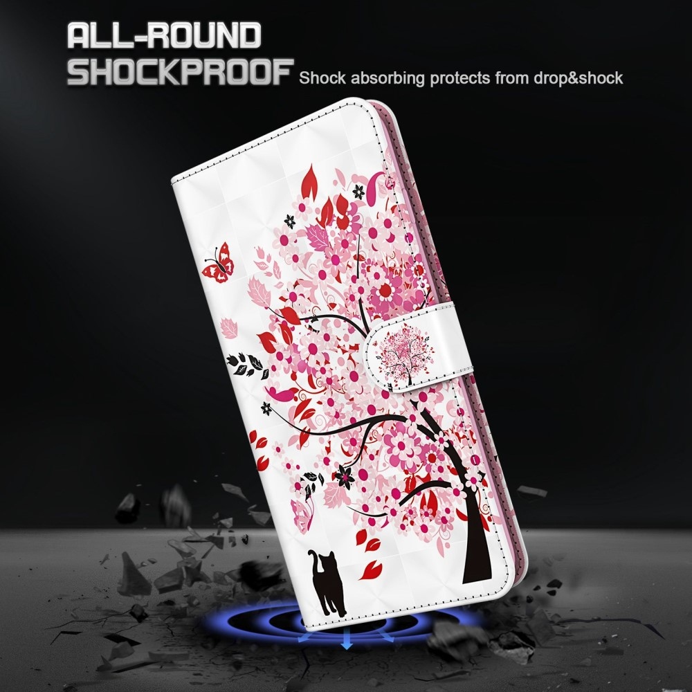 Print knížkové pouzdro na Samsung Galaxy S24 Ultra - rozkvetlý strom