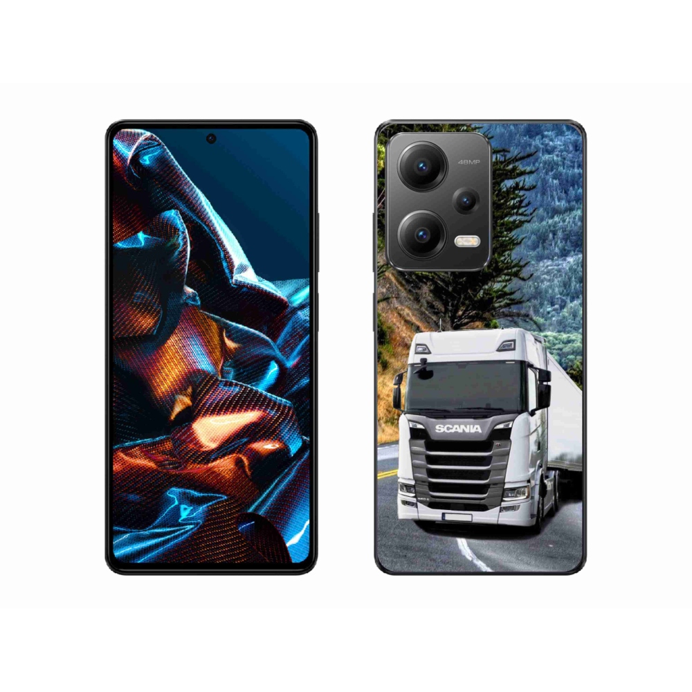 Gelový kryt mmCase na Xiaomi Redmi Note 12 Pro 5G - kamion 1