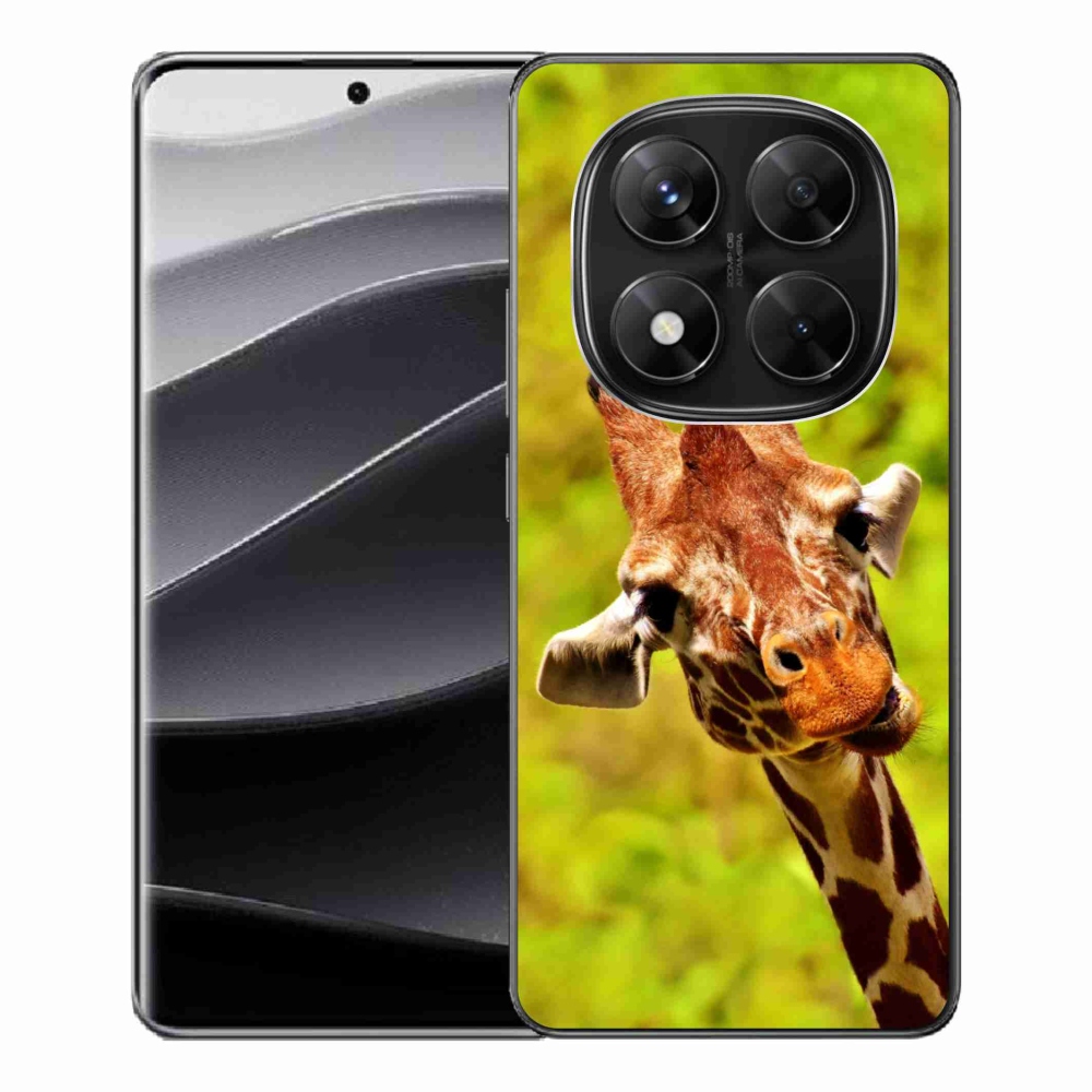 Gelový kryt mmCase na Xiaomi Redmi Note 14 Pro 5G/Poco X7 5G - žirafa