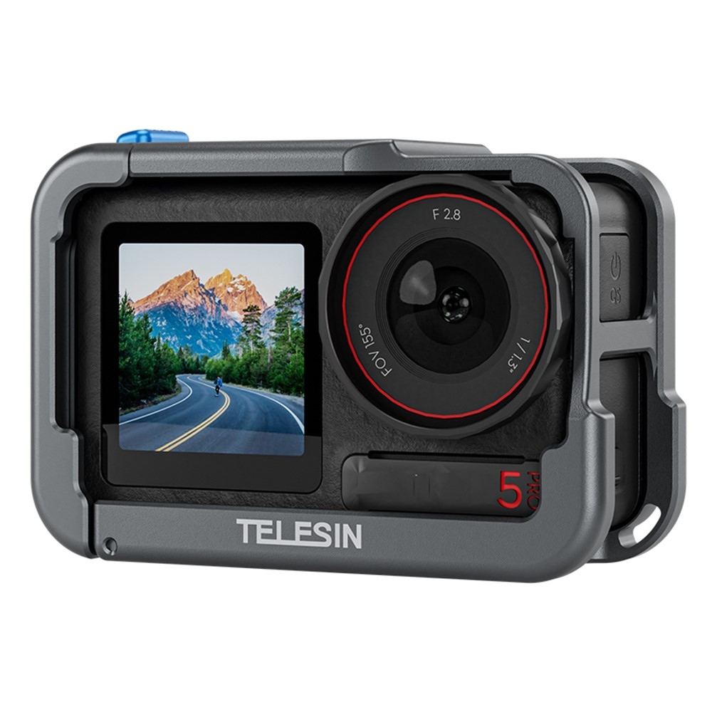 TELESIN hliníkový ochranný rám pro DJI Osmo Action 5 Pro, 4 a 3