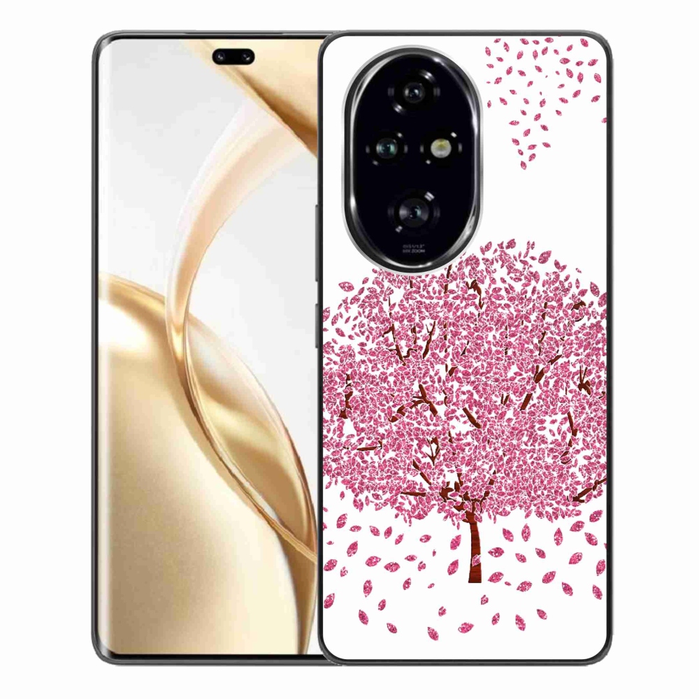 Gelový kryt mmCase na Honor 200 Pro 5G - kreslený strom s listy