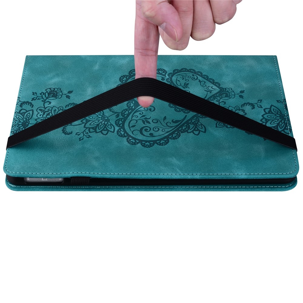 Heart zavírací pouzdro na tablet Xiaomi Redmi Pad SE 8.7 - zelené