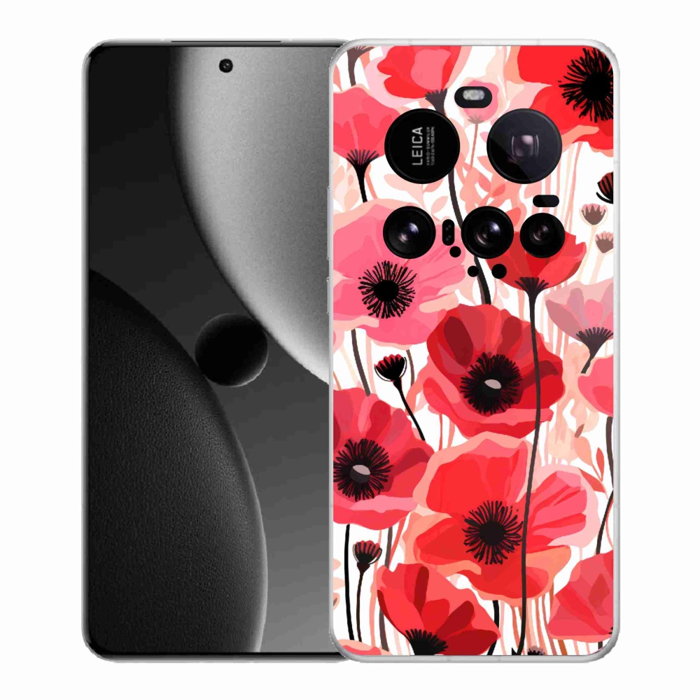 Gelový kryt mmCase na Xiaomi 15 Ultra - vlčí mák 1